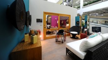 Lar Center Sao Paulo SP - Mostra Lar Center Acessibilidade - Madeira Eucalipto