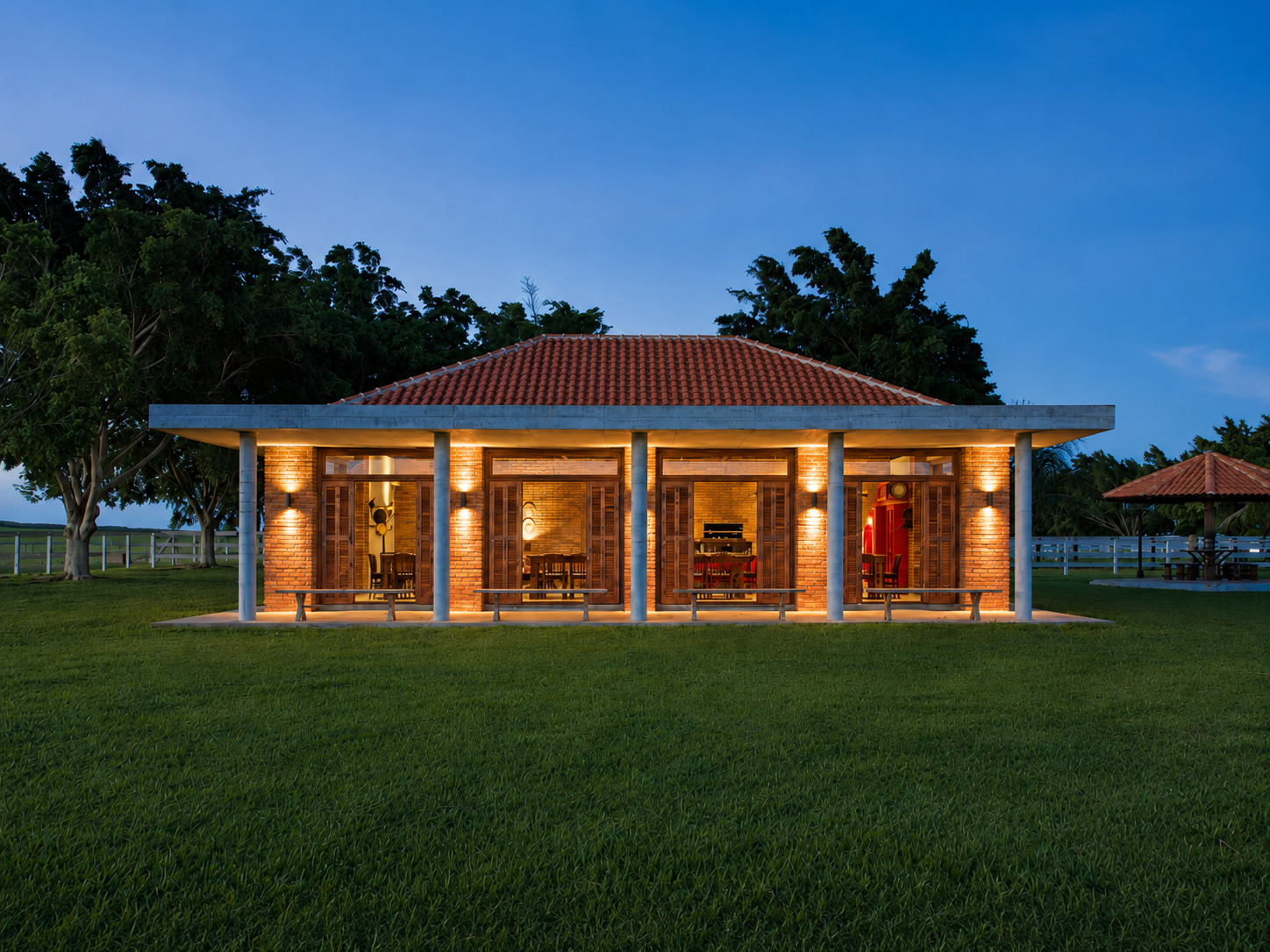 Área gourmet em fazenda — Cianorte PR