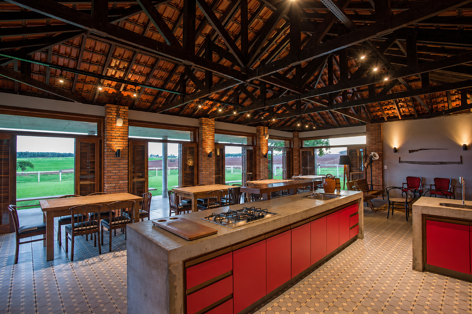 Área gourmet em fazenda — Cianorte PR