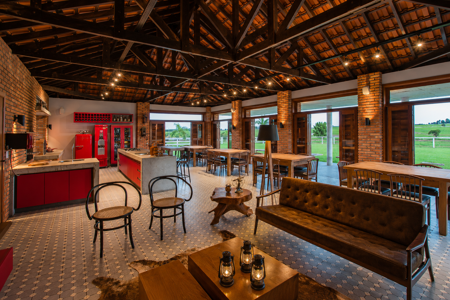 Área gourmet em fazenda — Cianorte PR