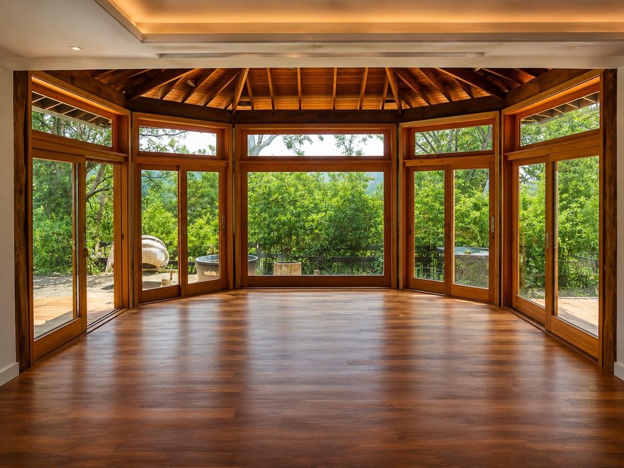 Casa de veraneio integrada à paisagem — Penedo RJ