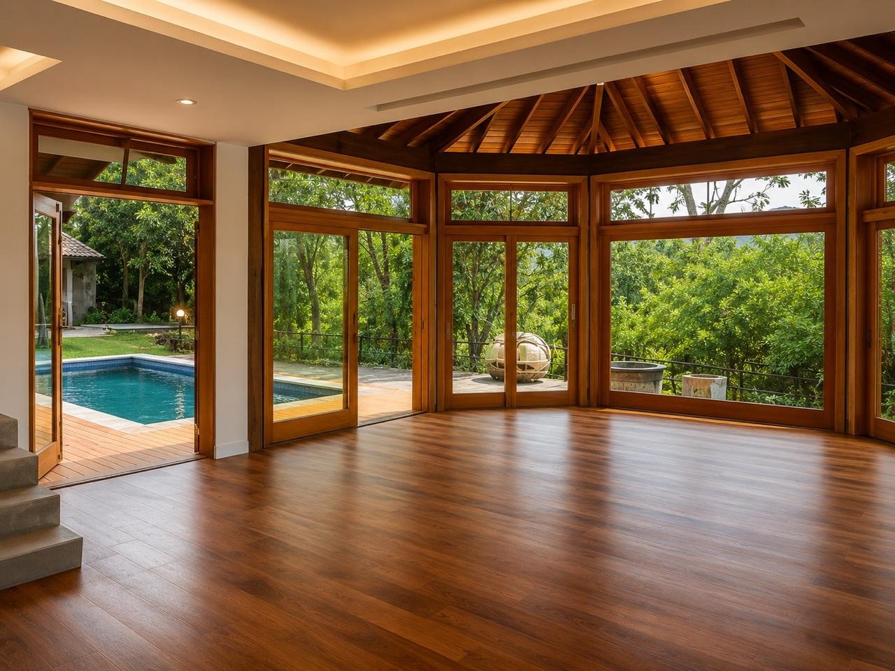 Casa de veraneio integrada à paisagem — Penedo RJ