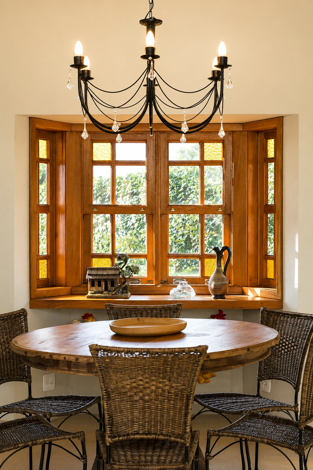 Bay-window e vidros personalizados em residência — Maringá PR